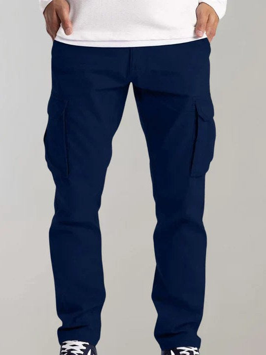 Relaxed Fit Cargo Pants for Men