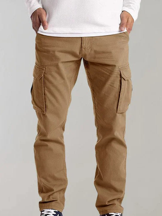 Relaxed Fit Cargo Pants for Men
