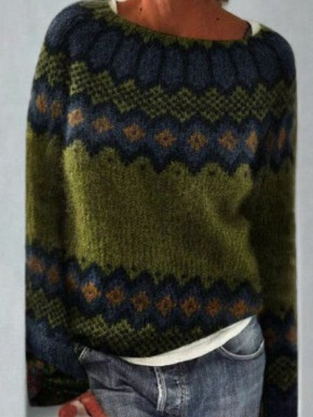 Women's Fair Isle Sweater | Mysa
