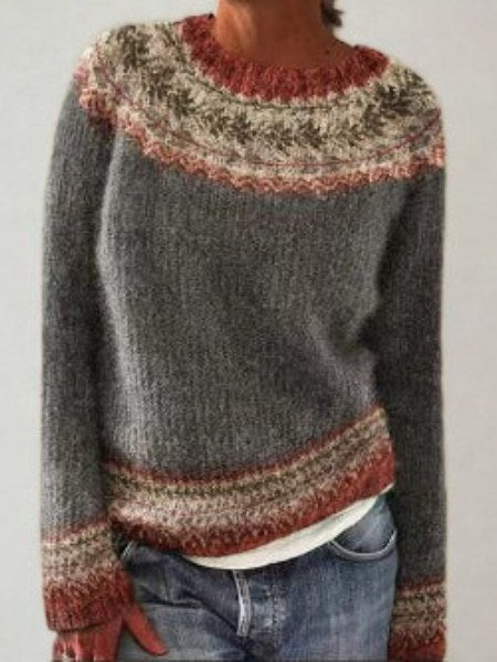 Women's Fair Isle Sweater | Mysa