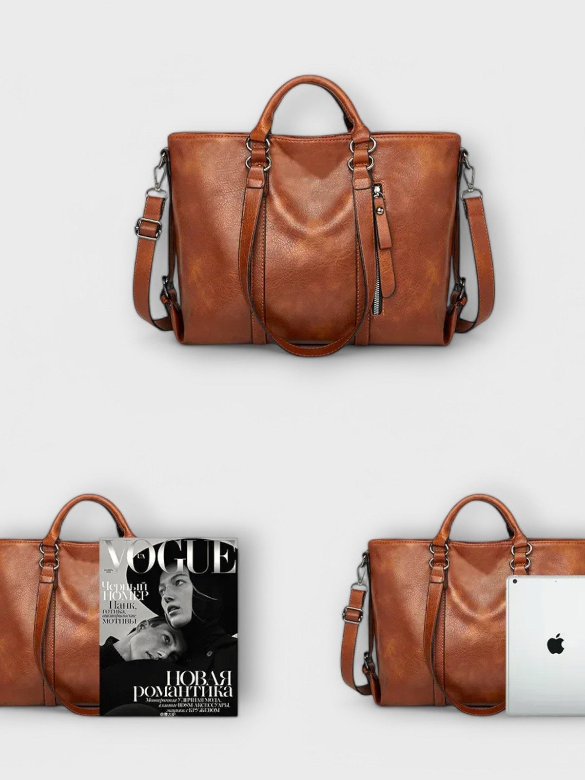 Large Leather Bag for Women | Olivia