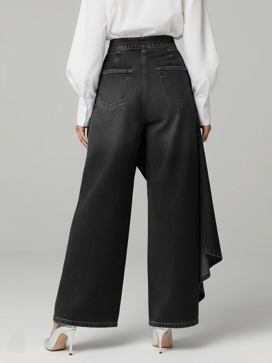 High-Waisted Wide Leg Jeans for Women