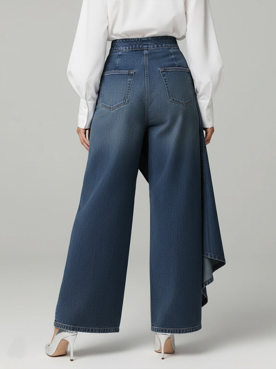 High-Waisted Wide Leg Jeans for Women