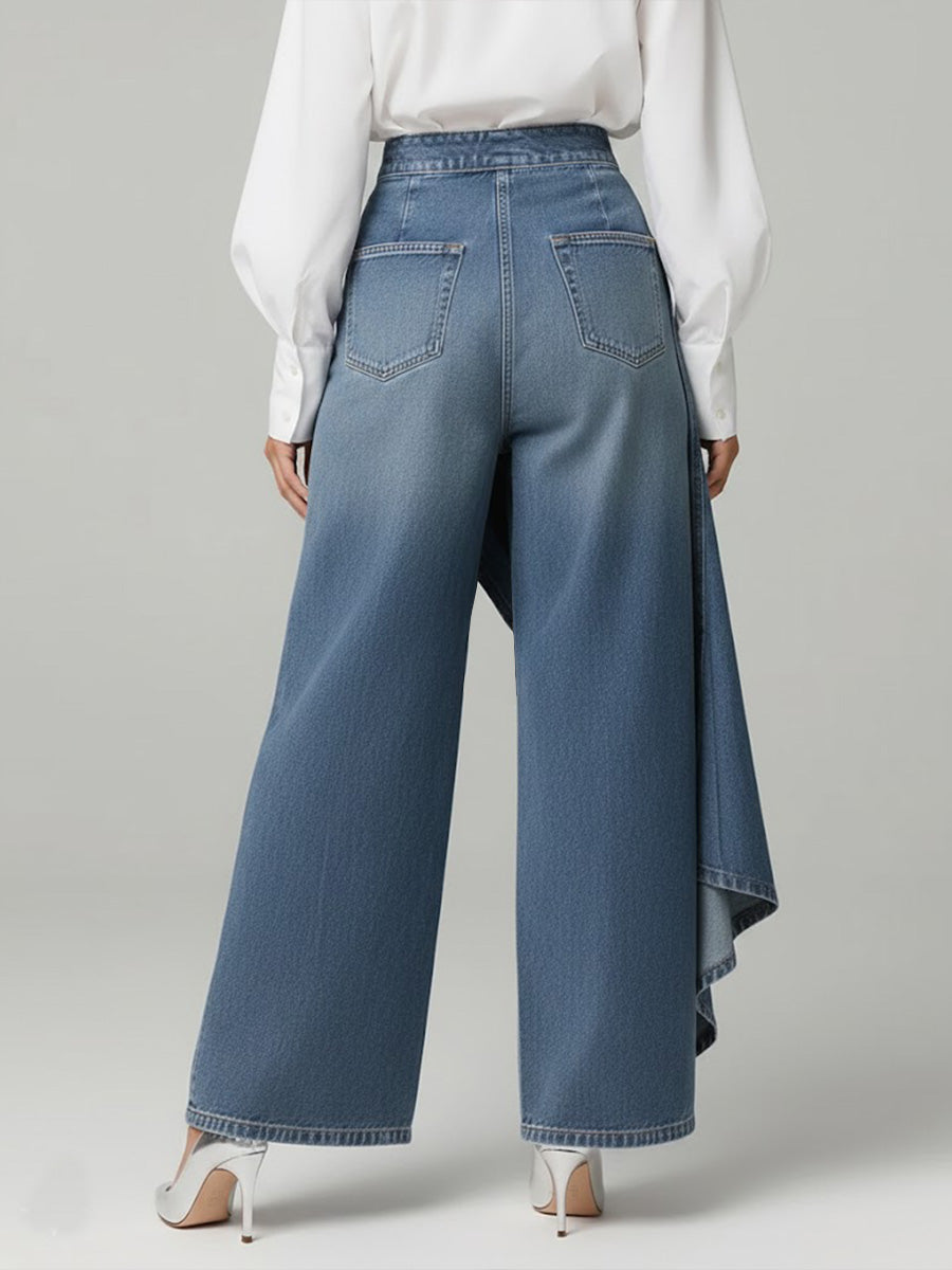 High-Waisted Wide Leg Jeans for Women