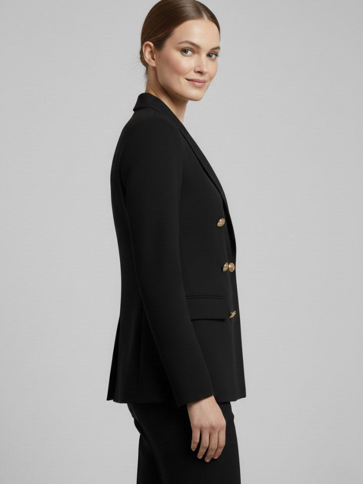 Women's Double Breasted Blazer | Rebecca