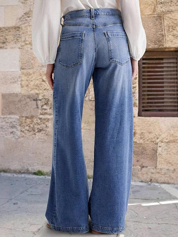 Baggy Wide Leg Jeans for Women