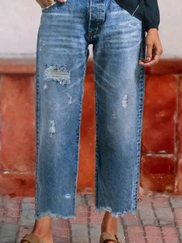 Straight Leg Jeans for Women