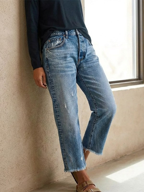 Straight Leg Jeans for Women