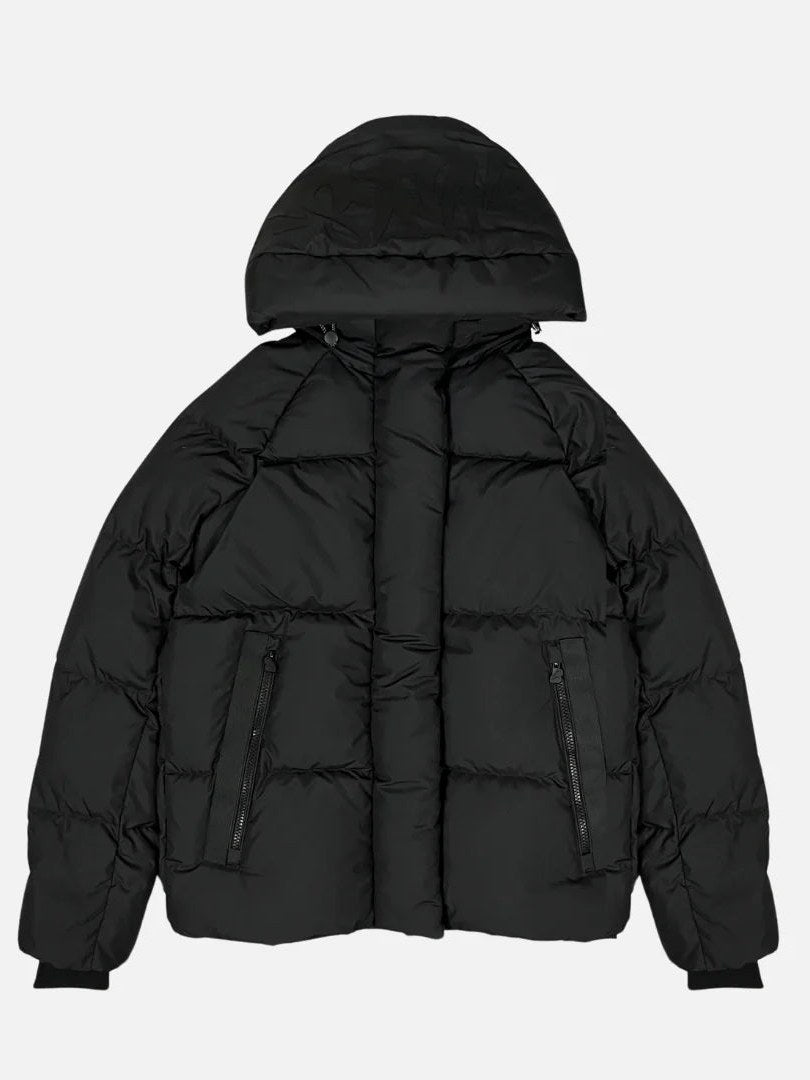 Syna World Logo Puffer Jacket - Blackout