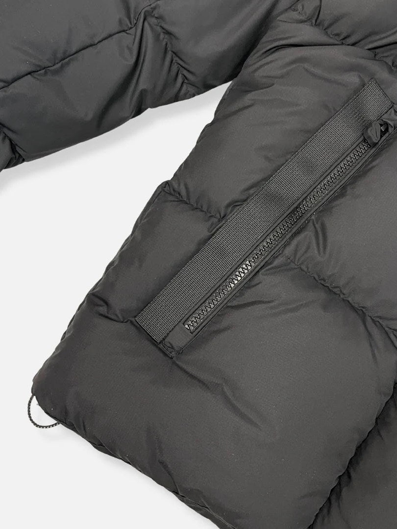 Syna World Logo Puffer Jacket - Blackout