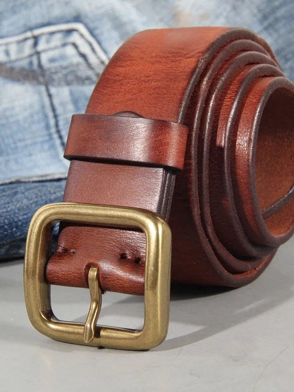 Cowhide Belt for Men | Tahoe
