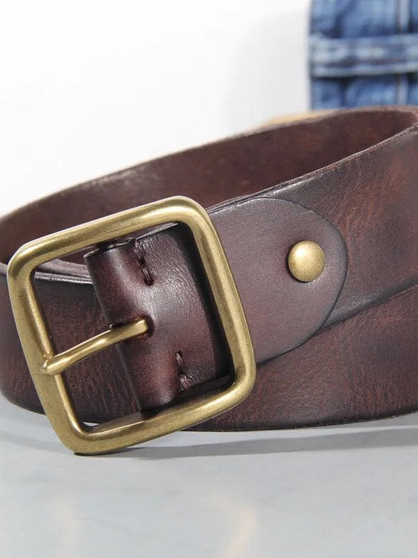 Cowhide Belt for Men | Tahoe