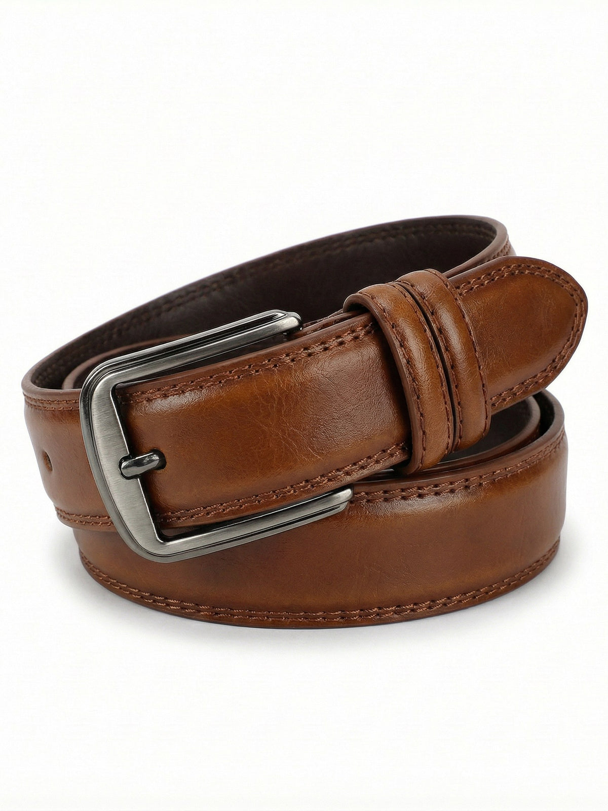 Full Grain Leather Belt for Men | Red Oak