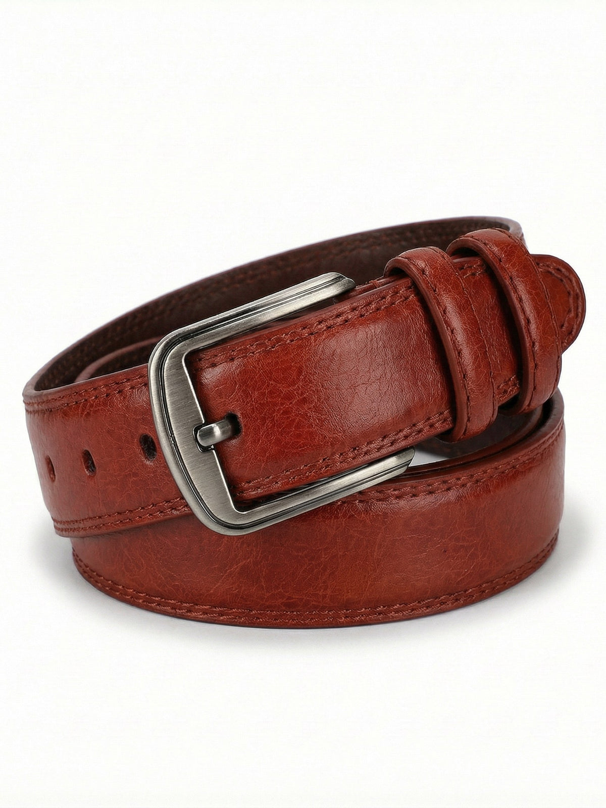 Full Grain Leather Belt for Men | Red Oak