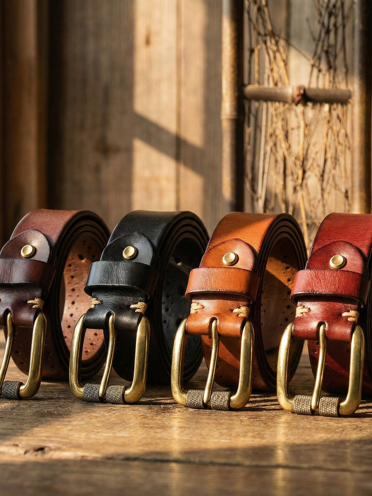 Cowhide Belt for Men | Timberline