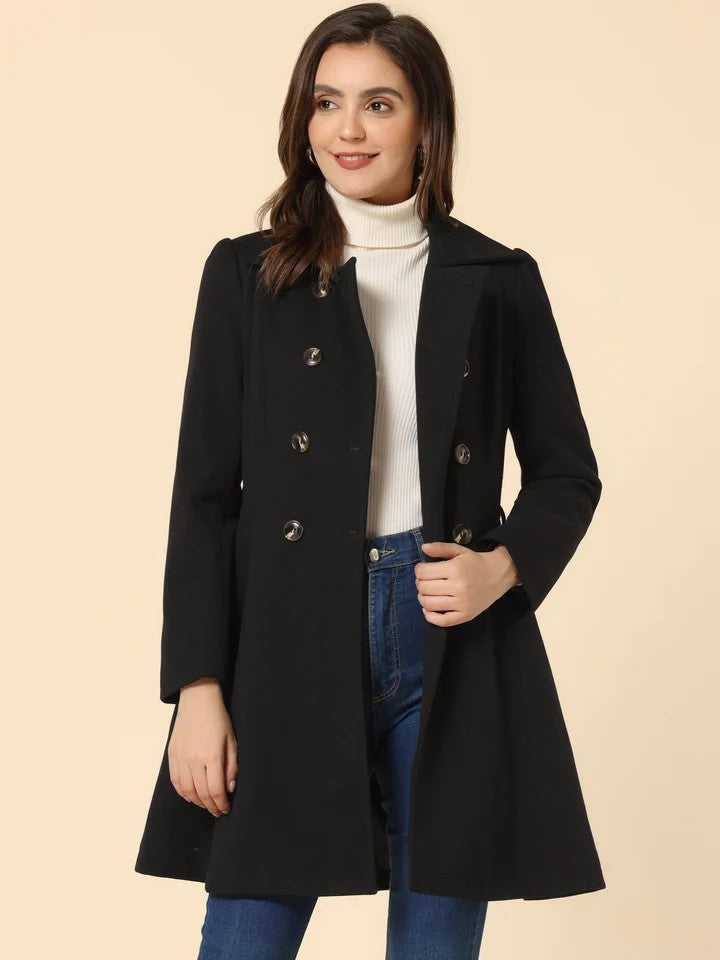 Women's Double Breasted Coat