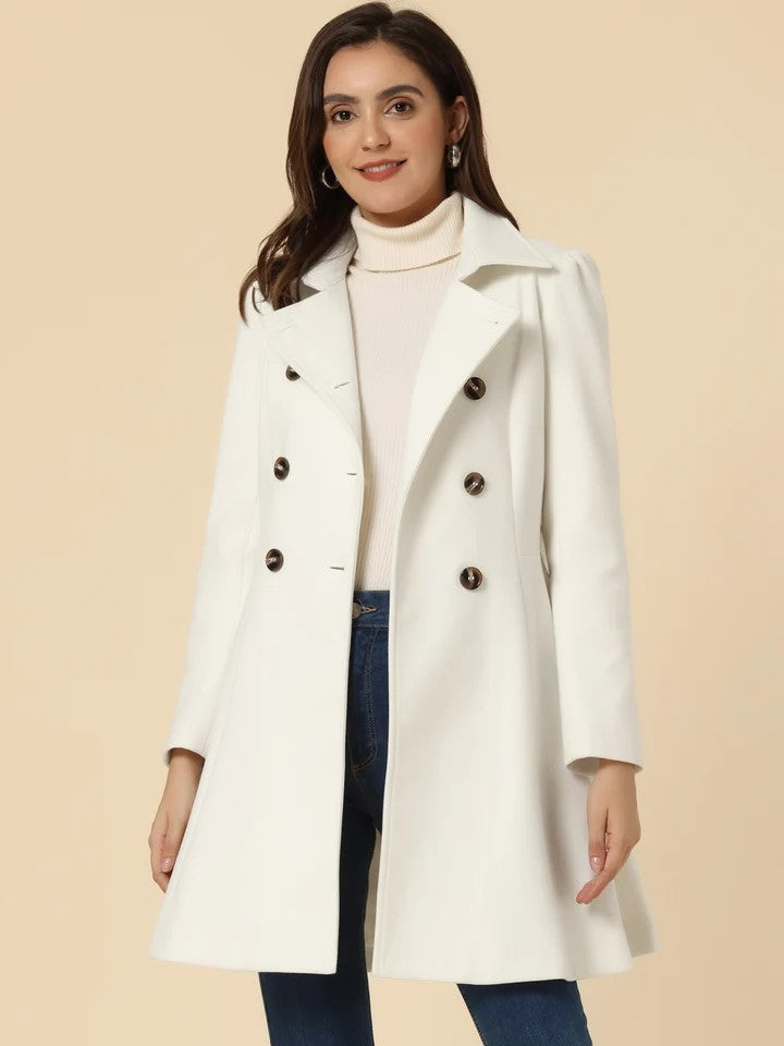 Women's Double Breasted Coat