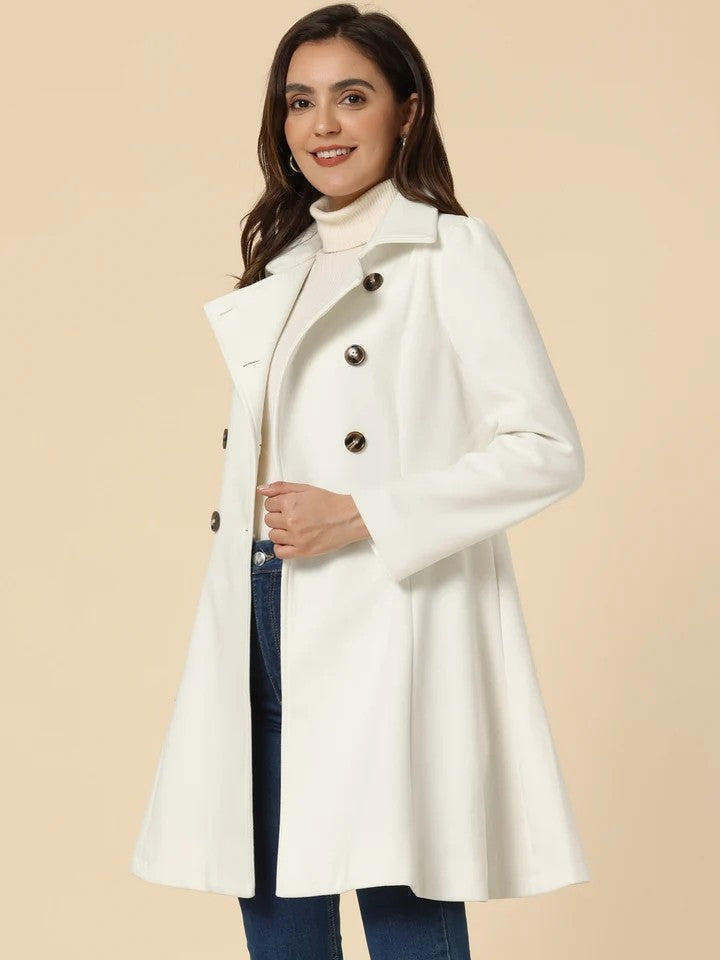 Women's Double Breasted Coat