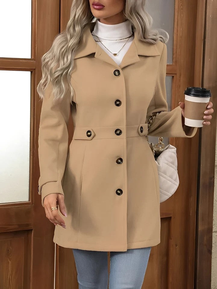 Women's Button Down Coat