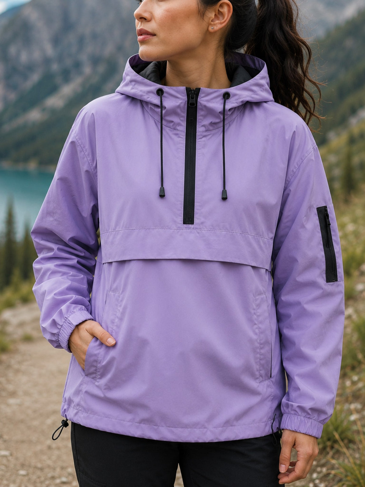 Women's Hooded Rain Parka | StormShield