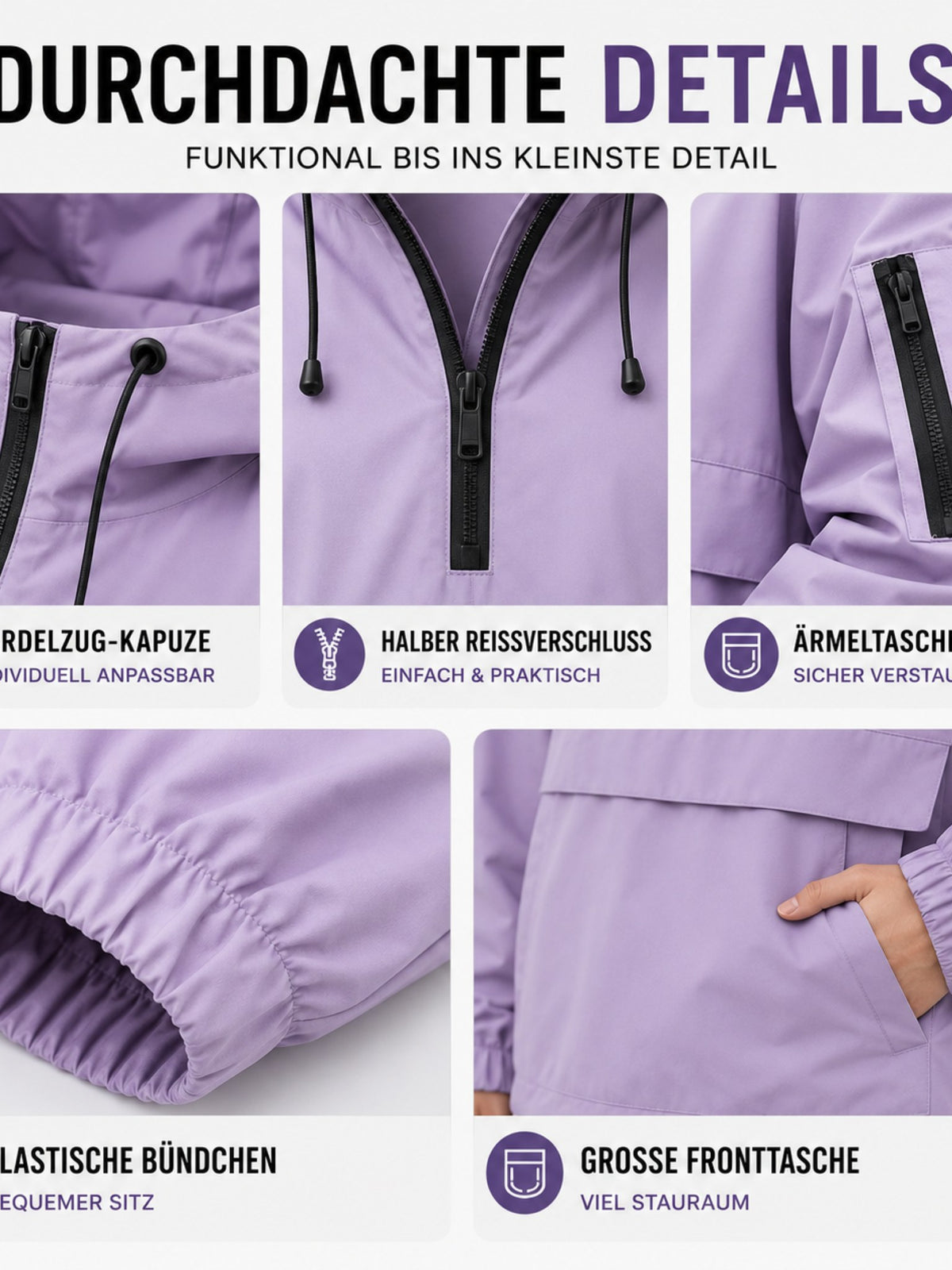 Women's Hooded Rain Parka | StormShield