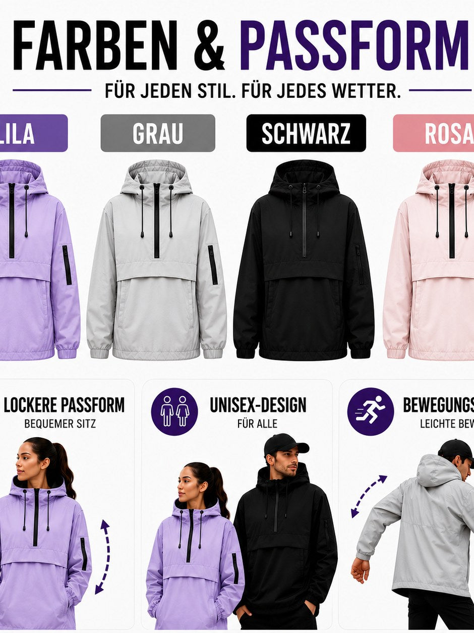 Women's Hooded Rain Parka | StormShield