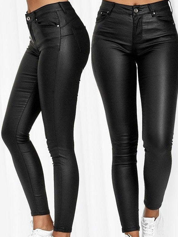 Women's Leather Trousers | Drune