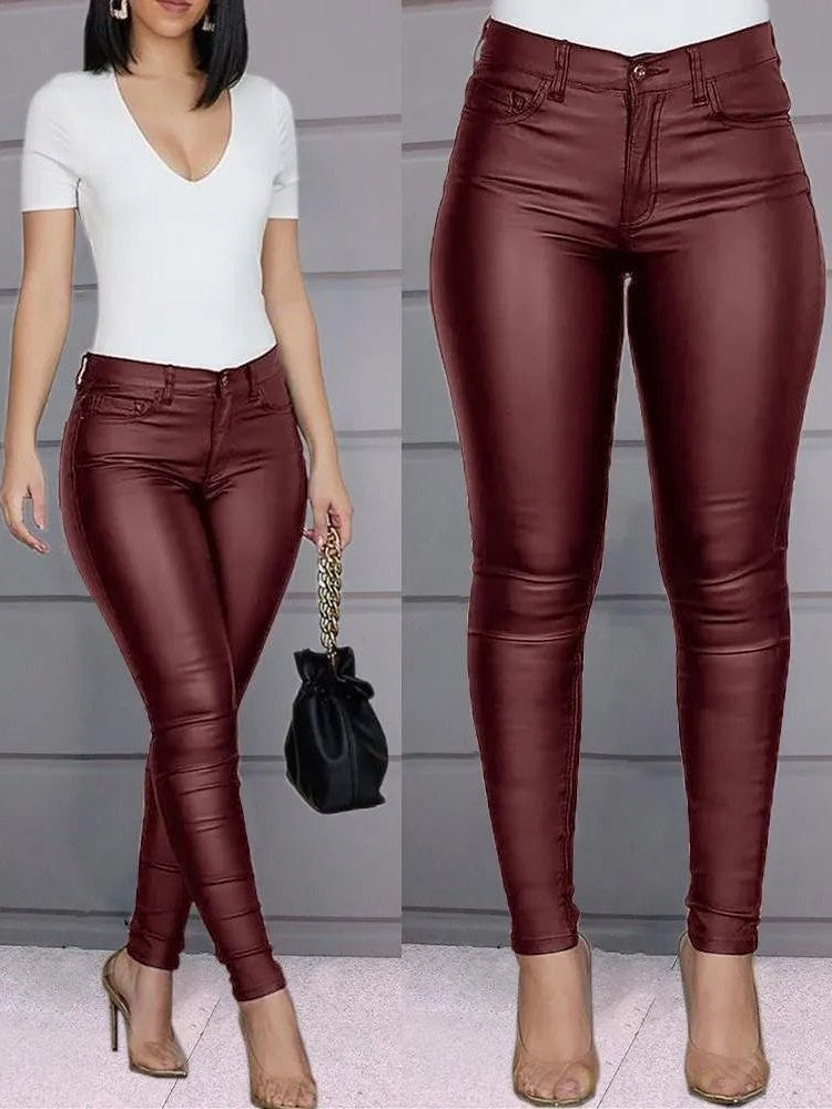 Women's Leather Trousers | Drune