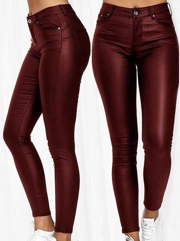 Women's Leather Trousers | Drune