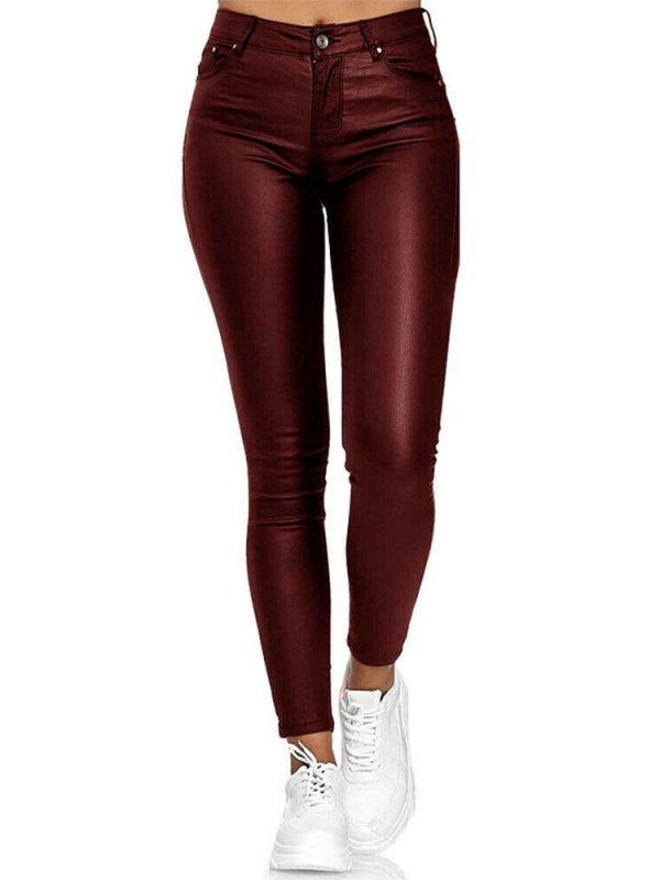 Women's Leather Trousers | Drune