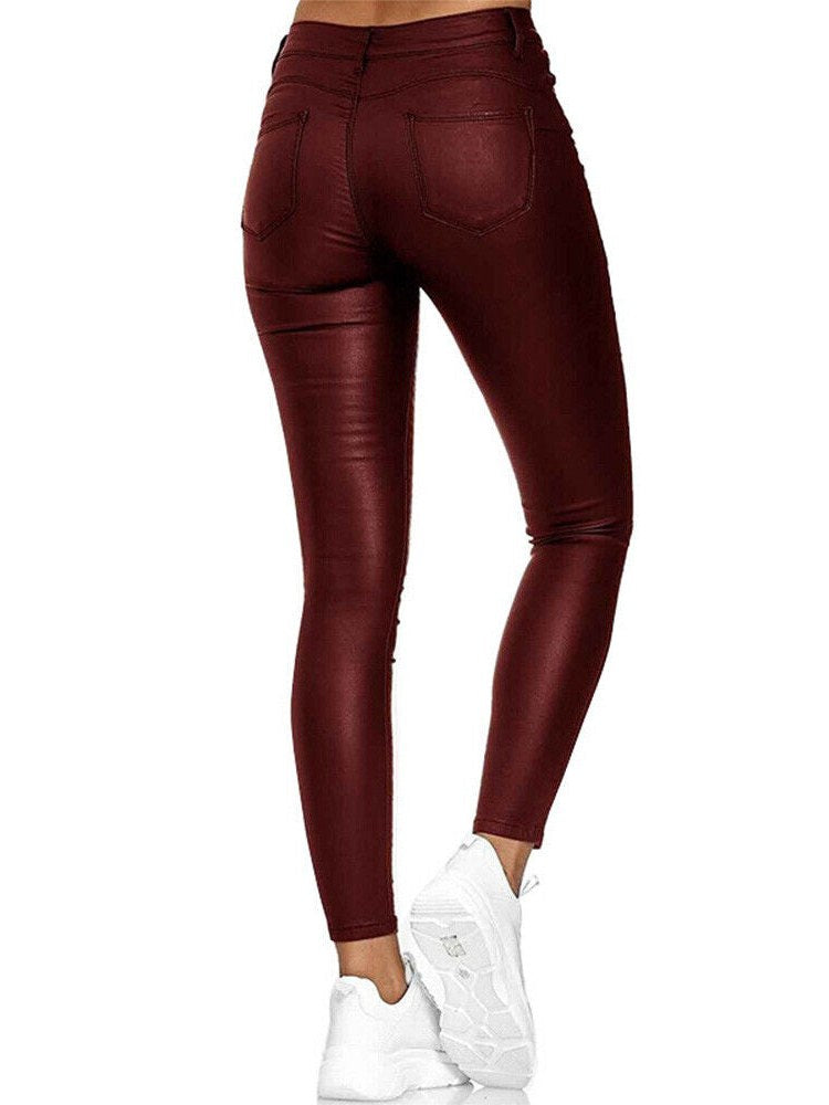 Women's Leather Trousers | Drune