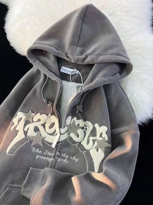 Embroidered Hoodie for Men | Drune