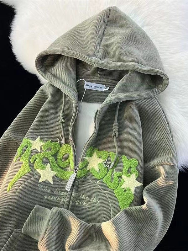 Embroidered Hoodie for Men | Drune