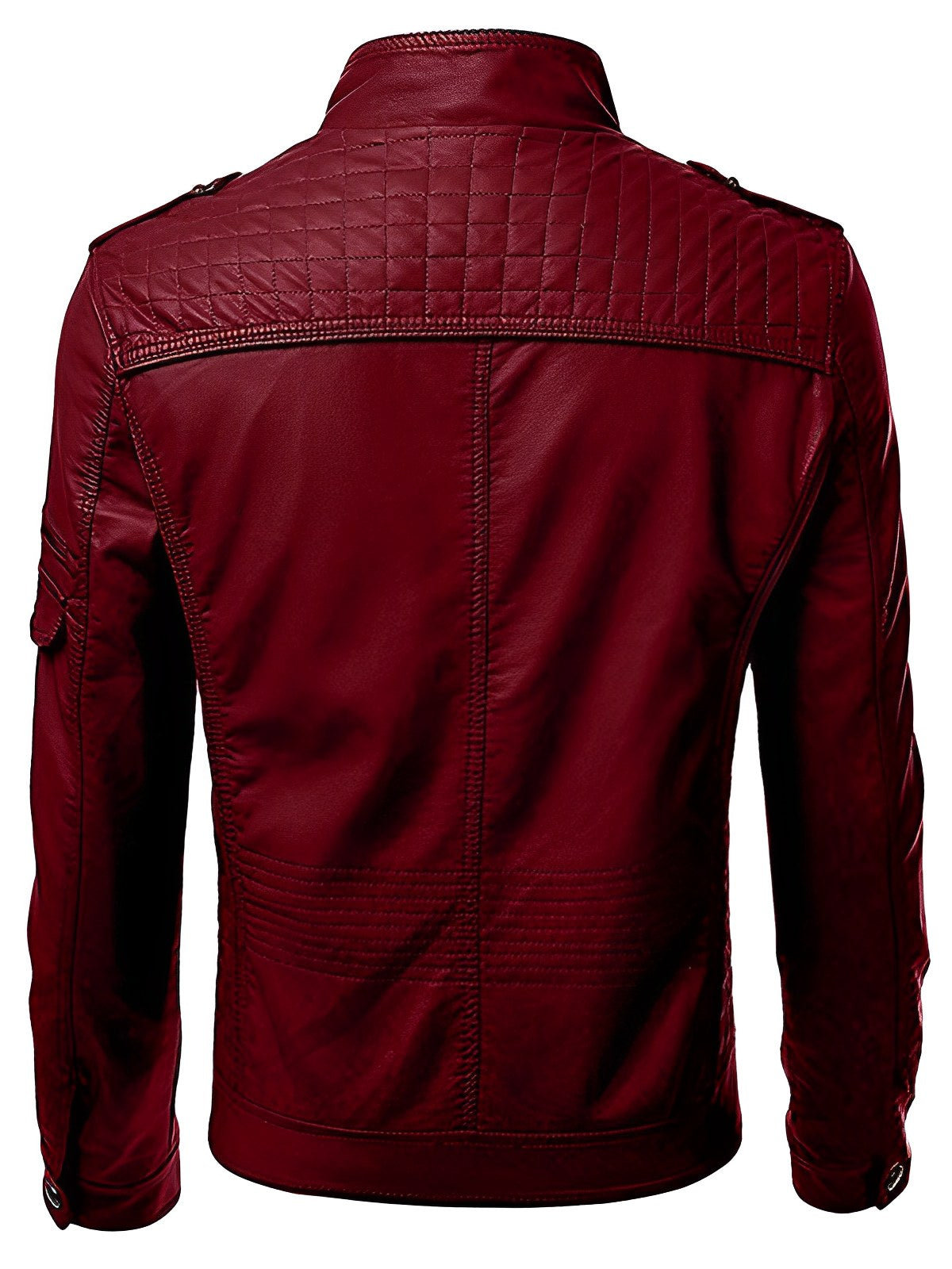 Water-Resistant Leather Jacket for Men | Drune