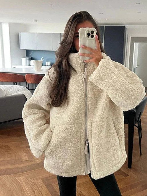 Women's Oversized Wool Jacket | Drune