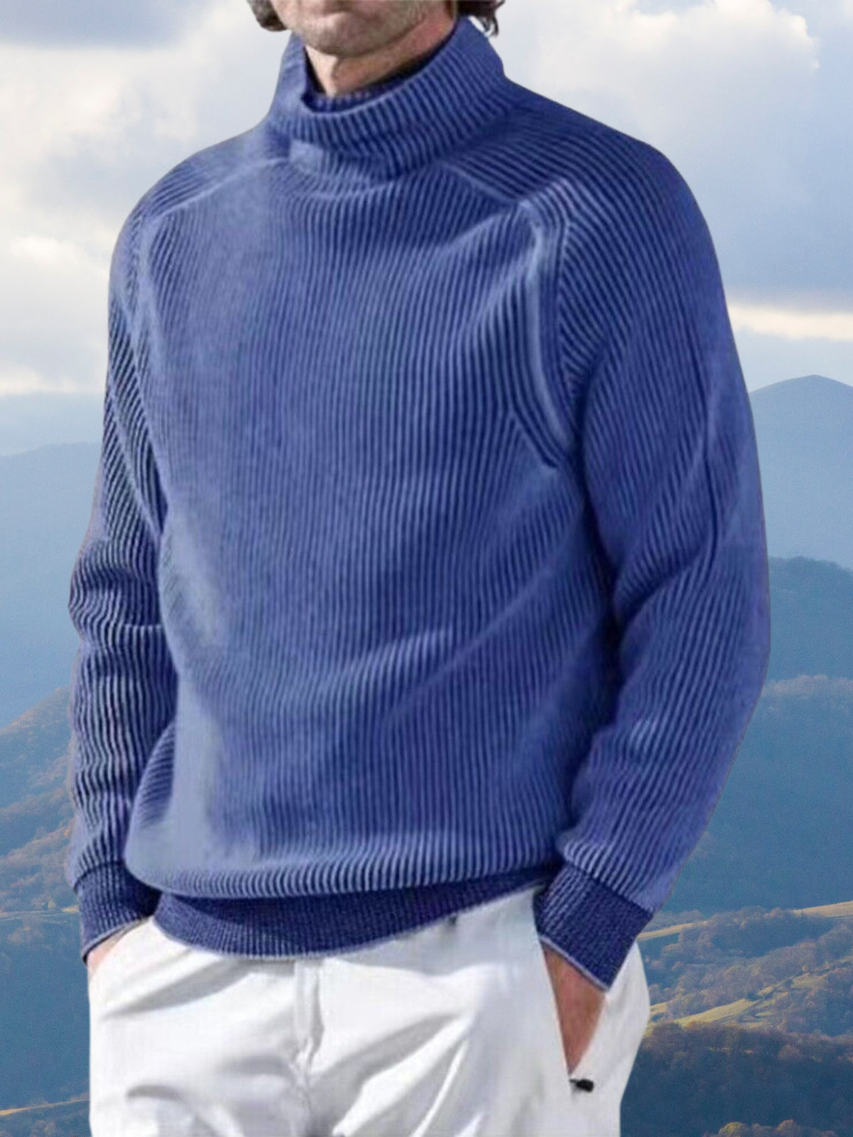 Turtleneck Sweater for Men | Drune