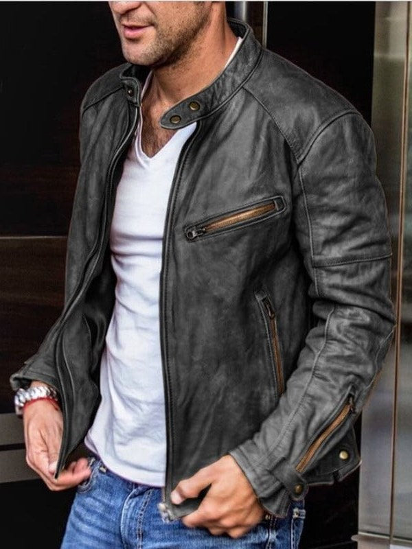 Men's Leather Jacket | Drune