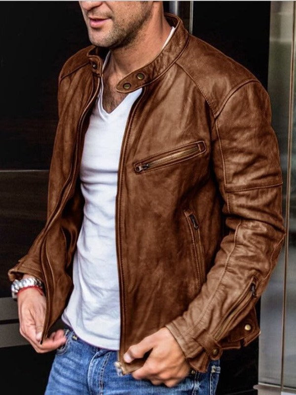 Men's Leather Jacket | Drune
