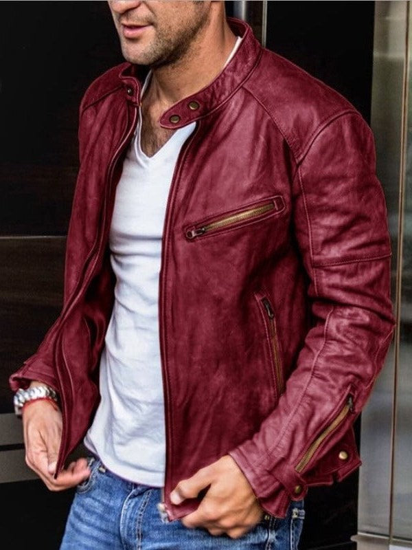 Men's Leather Jacket | Drune
