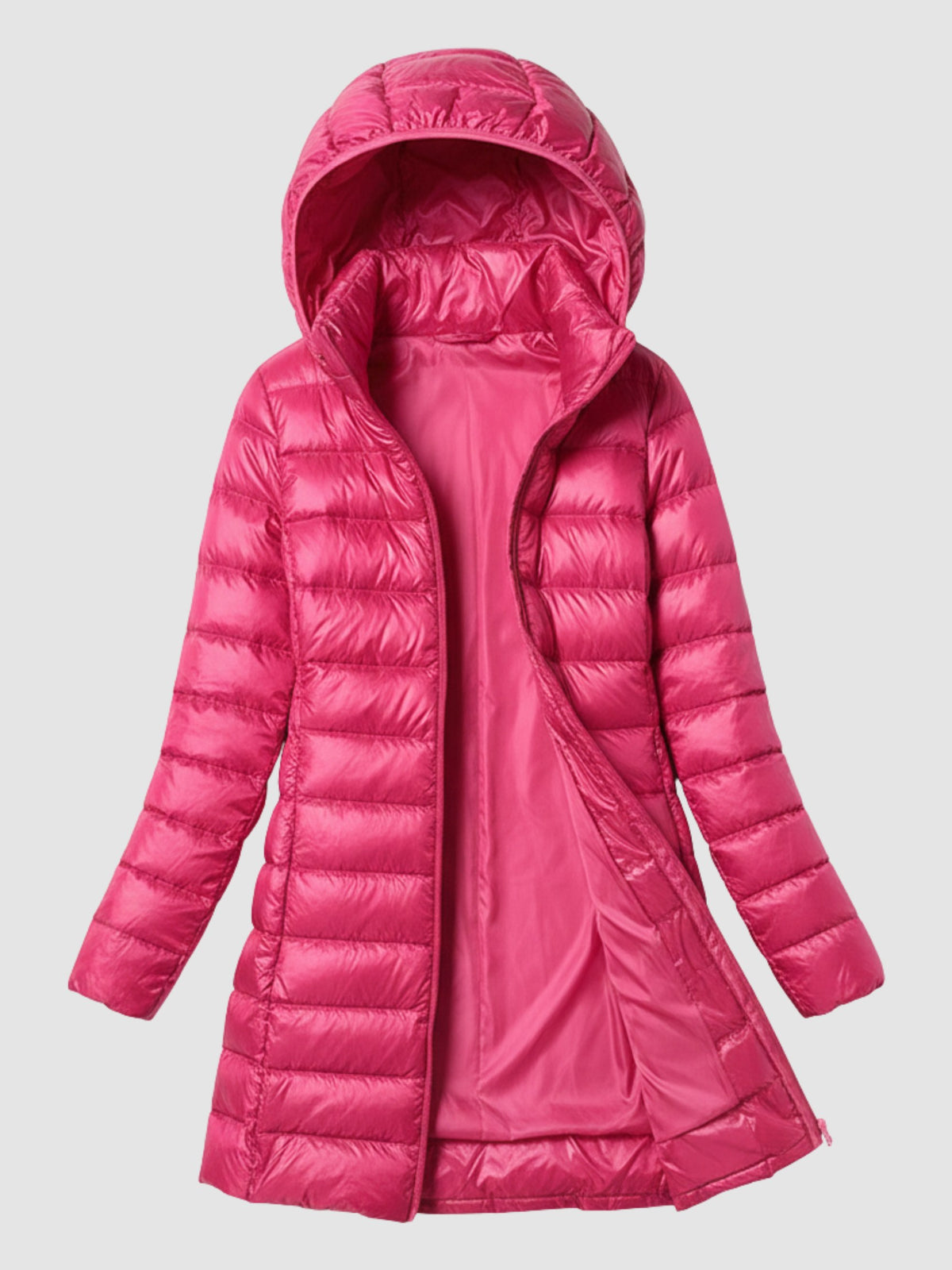 Women's Lightweight Hooded Down Jacket