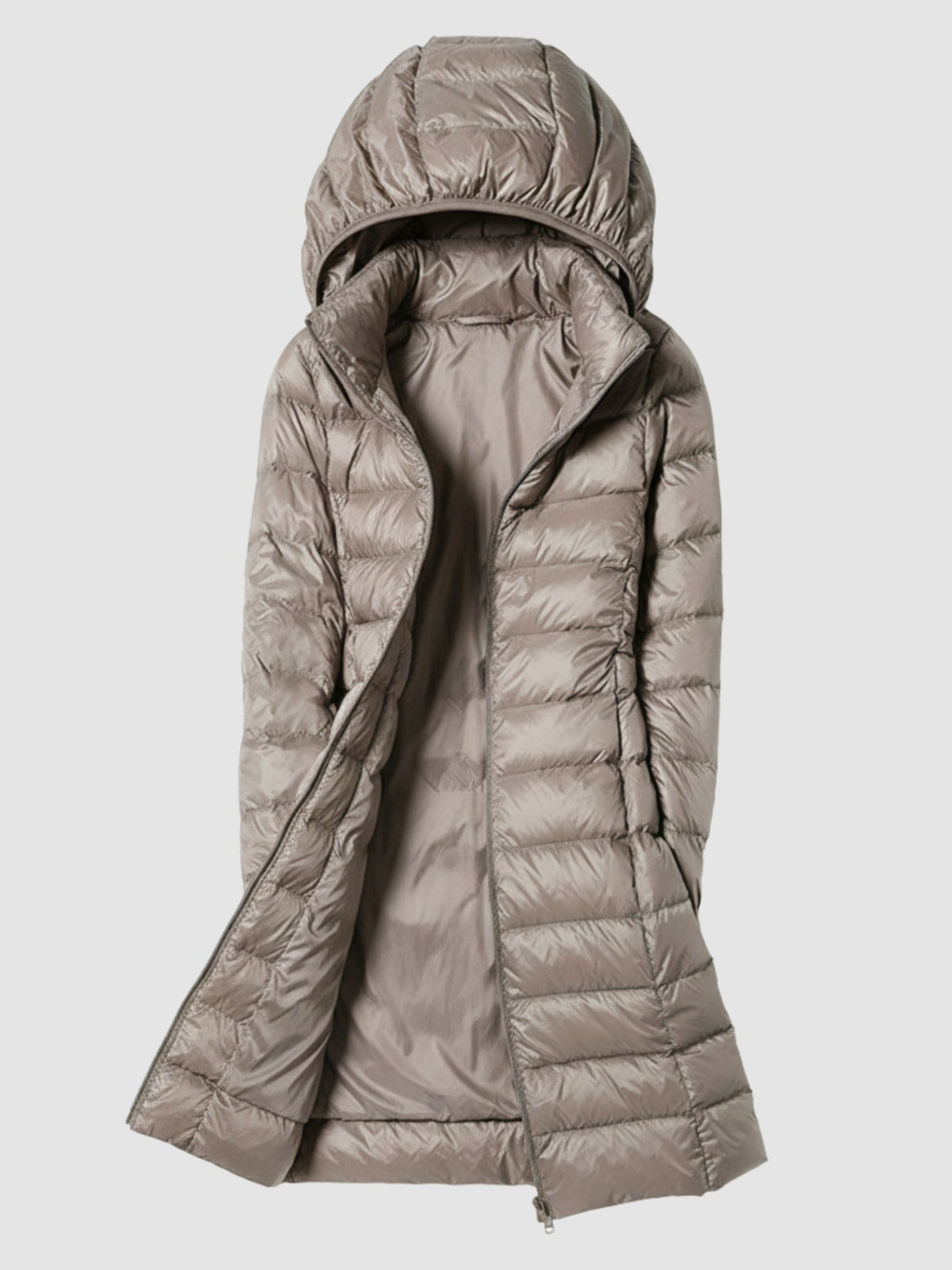 Women's Lightweight Hooded Down Jacket