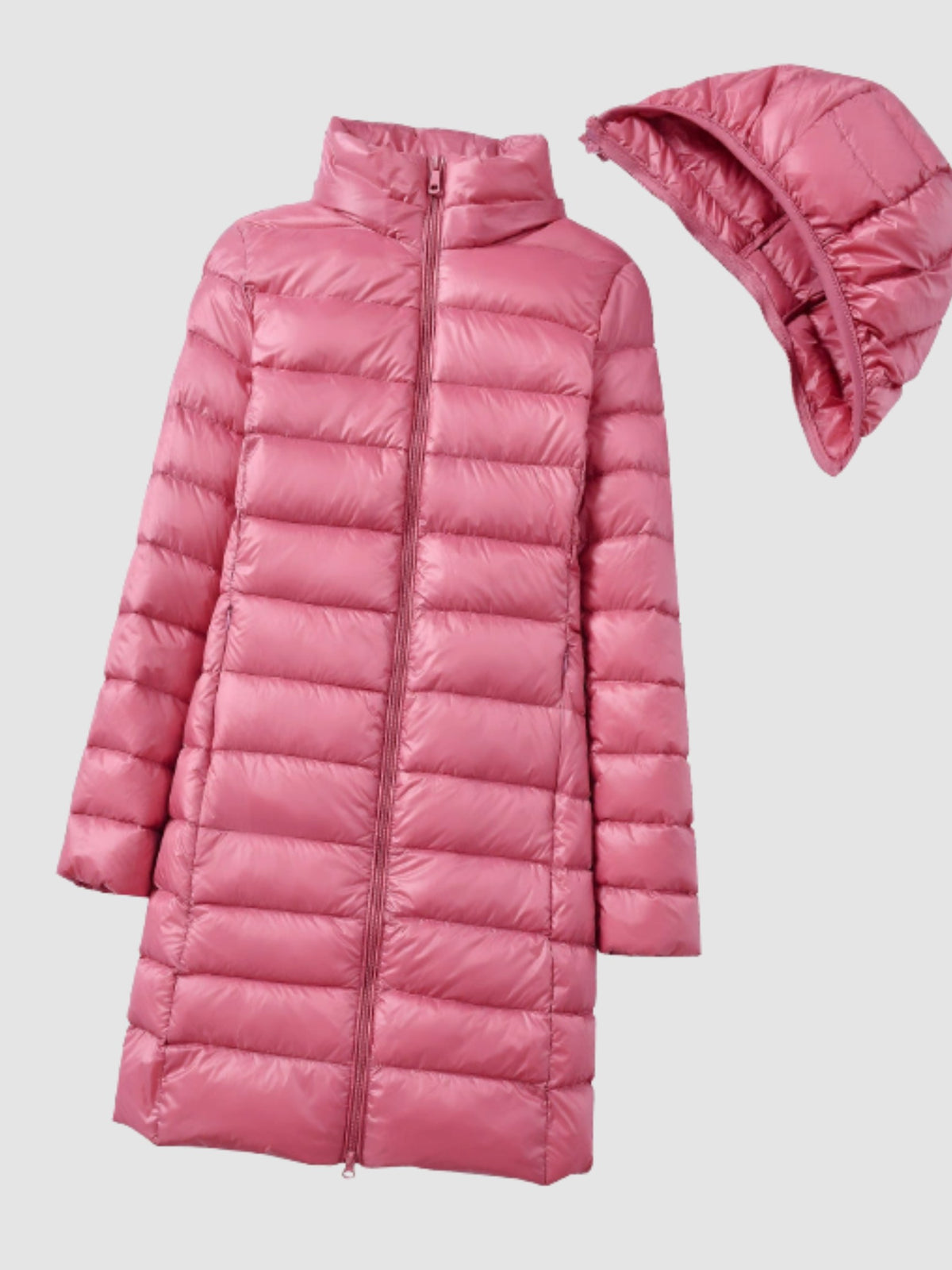 Women's Lightweight Hooded Down Jacket