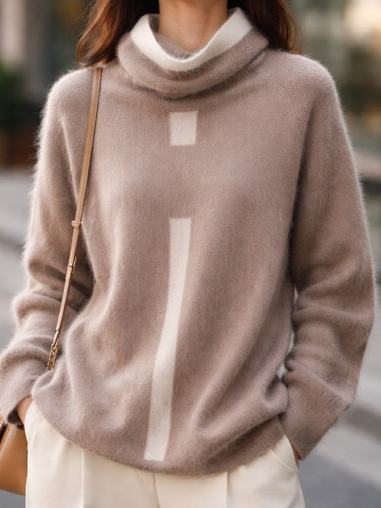 Women's Mink Cashmere Sweater | Savona