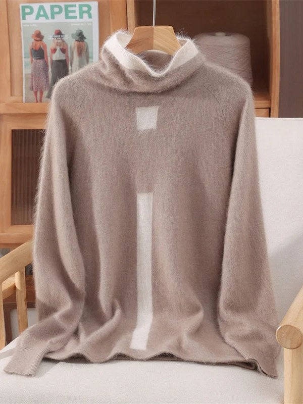 Women's Mink Cashmere Sweater | Savona