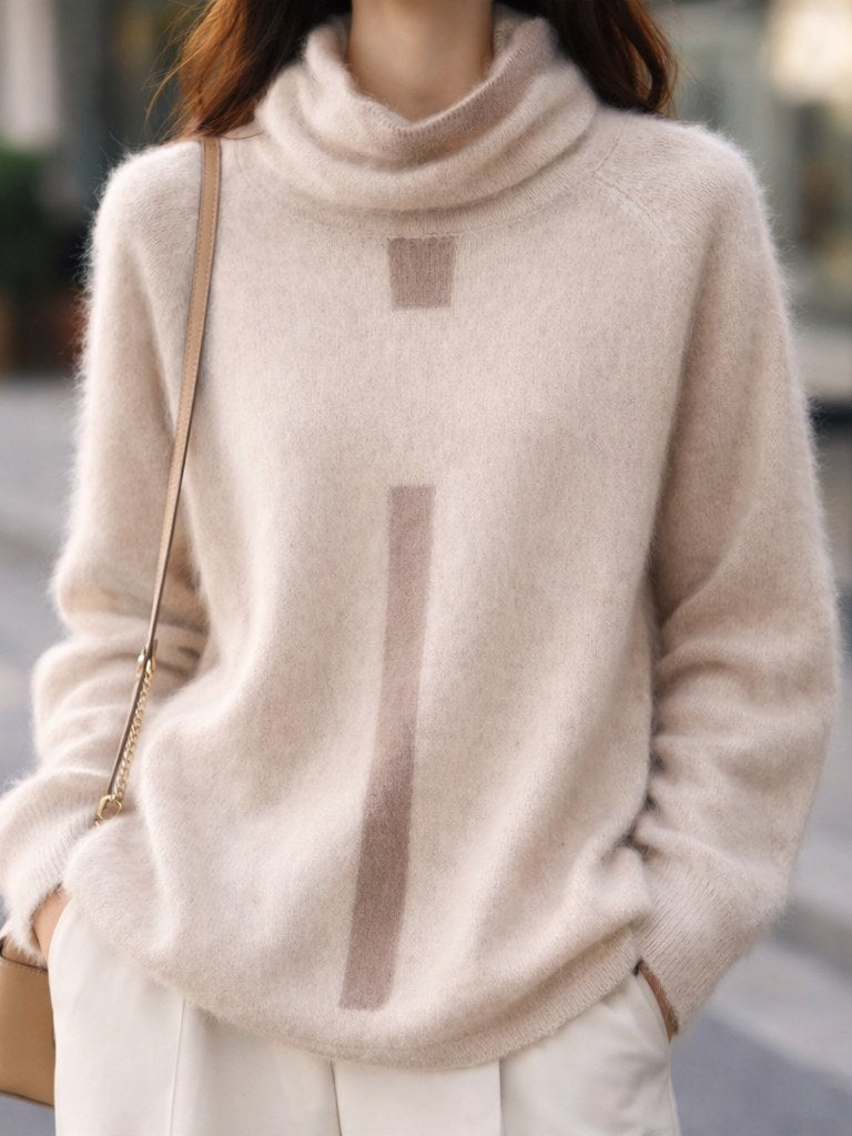 Women's Mink Cashmere Sweater | Savona