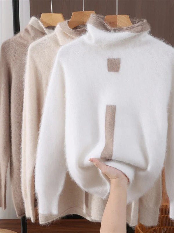 Women's Mink Cashmere Sweater | Savona