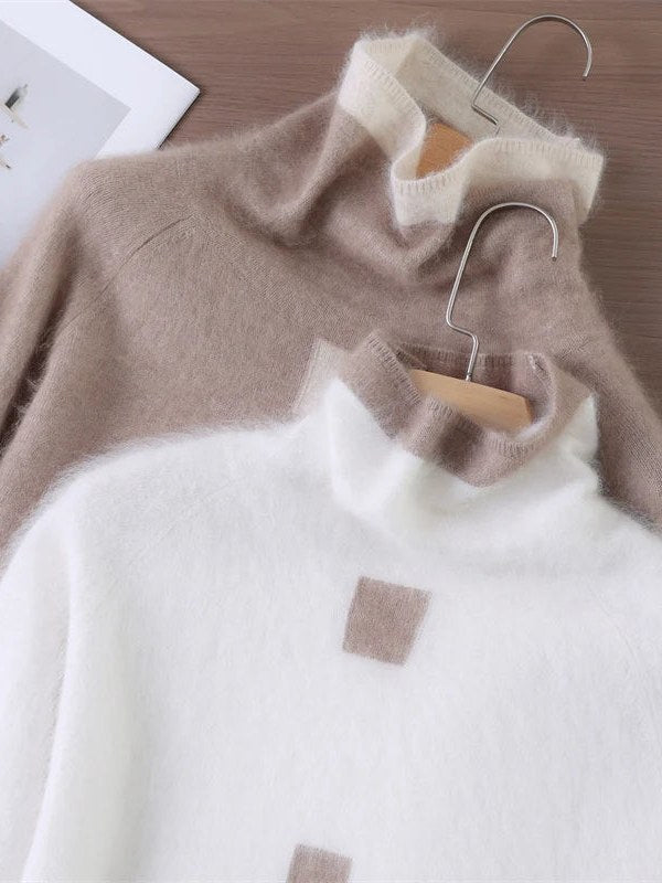 Women's Mink Cashmere Sweater | Savona