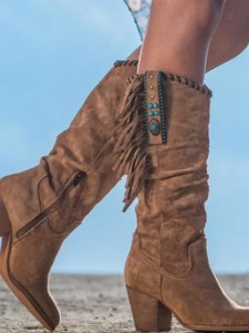 Women's Block Heel Boots