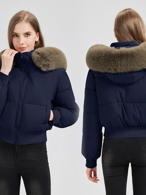 Women's Bomber Puffer Jacket