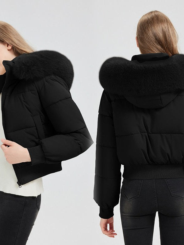 Women's Bomber Puffer Jacket